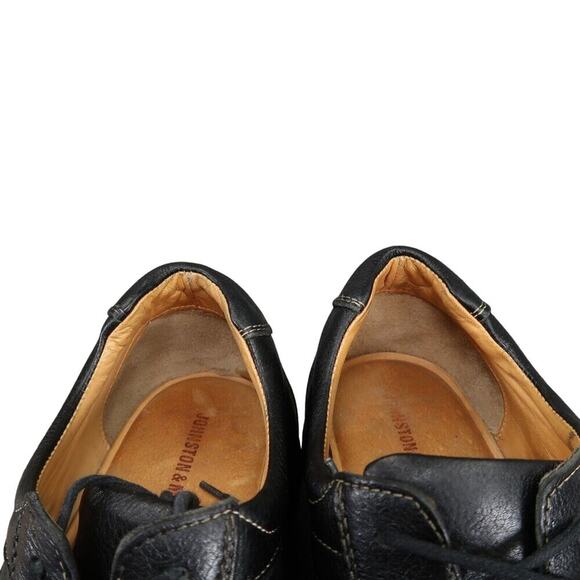 Johnston & Murphy Shoes Men 10 Oxford Leather Shuler Athletic Black Comfort Work main image 11